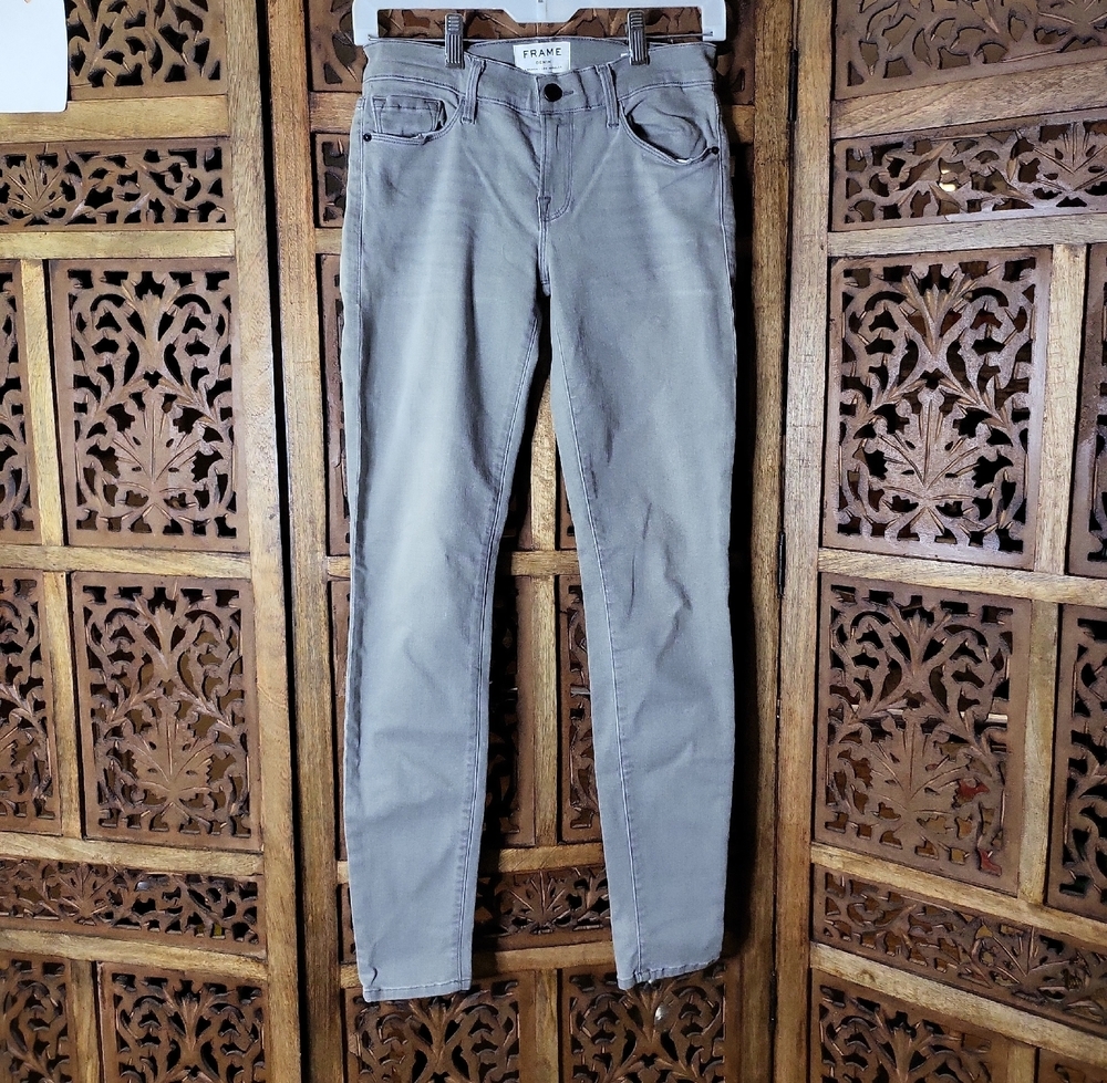 Frame Denim Charcoal Jeans